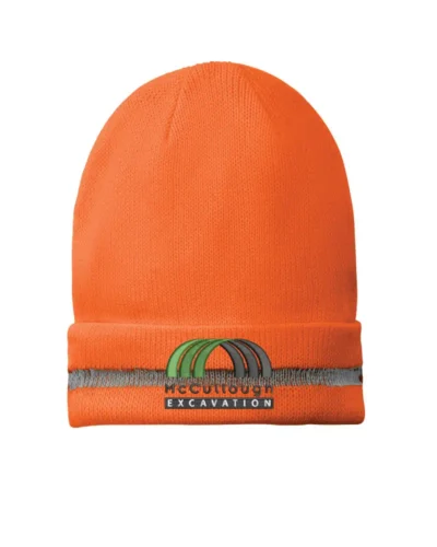 CornerStone® Enhanced Visibility Beanie with Reflective Stripe
