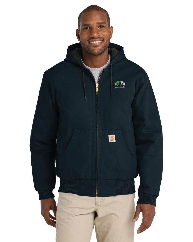 Carhartt® Quilted-Flannel-Lined Duck Active Jac - Image 2