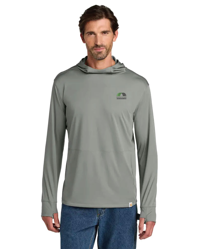 Carhartt Force® Sun Defender™ Long Sleeve Hooded T-Shirt - Image 3