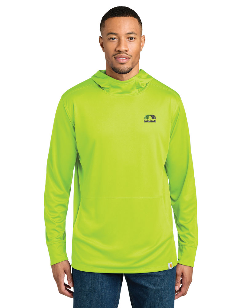 Carhartt Force® Sun Defender™ Long Sleeve Hooded T-Shirt - Image 2