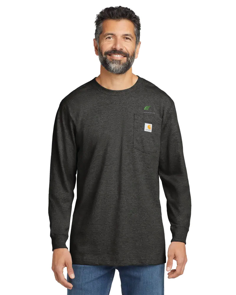 Carhartt® Workwear Pocket Long Sleeve T-Shirt - Image 3