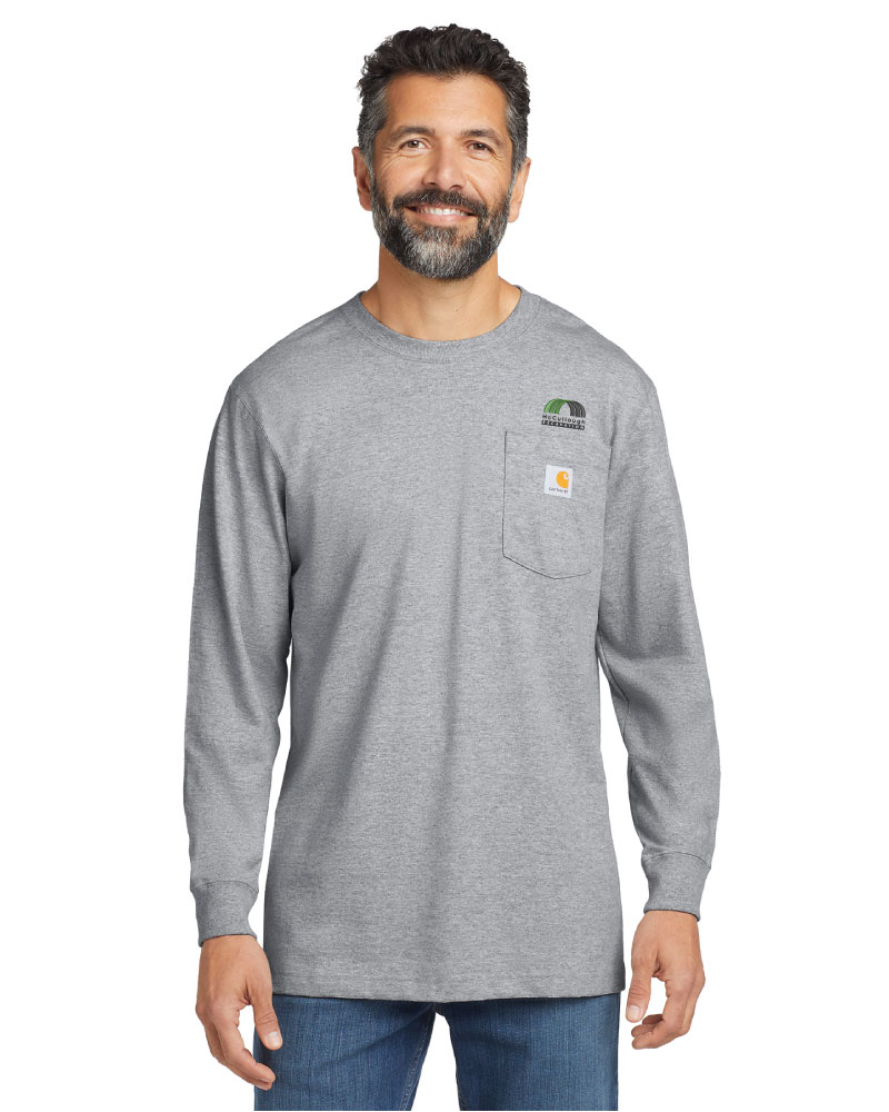 Carhartt® Workwear Pocket Long Sleeve T-Shirt - Image 2