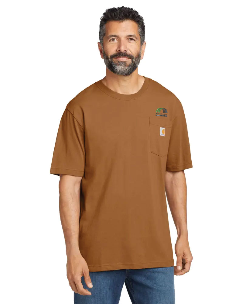 Carhartt® Workwear Pocket Long Sleeve T-Shirt - Image 2
