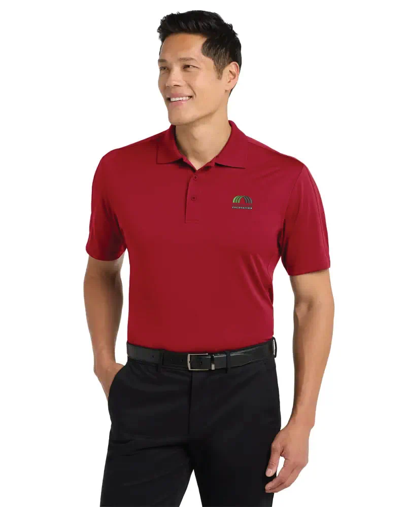 Port Authority® Diamond Jacquard Polo - Image 5