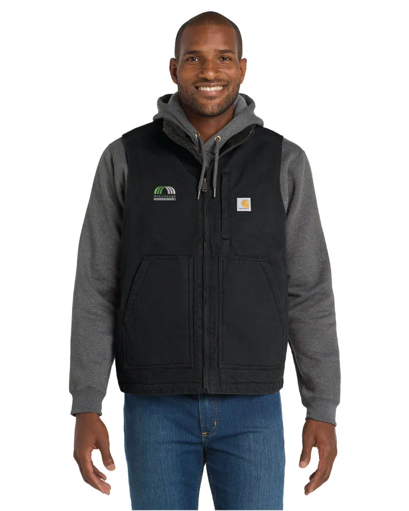 Carhartt® Sherpa-Lined Mock Neck Vest - Image 3