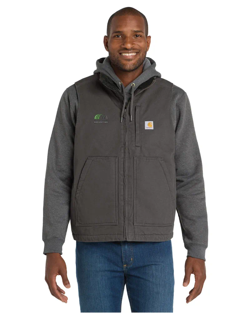 Carhartt® Sherpa-Lined Mock Neck Vest