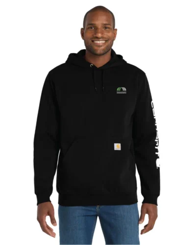 Carhartt® Midweight Hooded Logo Sweatshirt