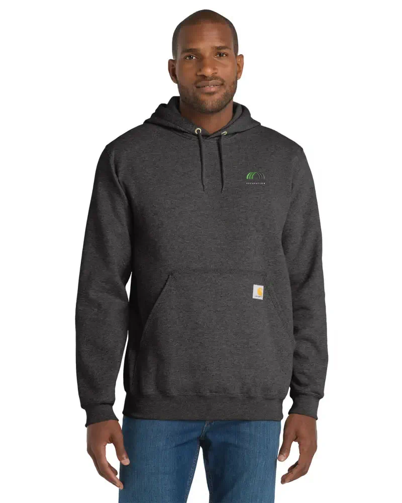 Carhartt® Midweight Hooded Logo Sweatshirt - Image 3